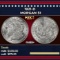 1921-d Morgan Dollar $1 Grades ms65+