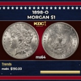 1898-o Morgan Dollar $1 Grades ms64