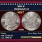 1891-p Morgan Dollar $1 ms65 SEGS