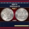 1897-p Morgan Dollar $1 Grades ms63+