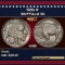 1935-p Buffalo Nickel 5c Grades ms65