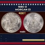 1885-o Morgan Dollar $1 Grades ms64