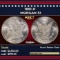 1891-p Morgan Dollar $1 ms64+ SEGS