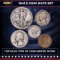 1941 5 Coin Date Set, 1 Of Each Type Of Coin Minted in 1941
