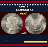 1879-s Morgan Dollar $1 Grades ms63+