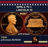 1979-s Ty 1 Proof Lincoln Cent 1c pr70 rd dcam SEGS