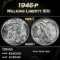 1946-p Walking Liberty Half Dollar 50c Grades ms65+