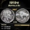1919-s Buffalo Nickel 5c Grades vf35