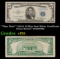 **Star Note** 1953A $5 Blue Seal Silver Certificate Fancy Serial: #22227082 Grades vf+