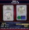 NGC 1885-o Morgan Dollar $1 ms64 NGC