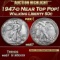 1947-d Walking Liberty Half Dollar Near Top Pop! 50c ms67 SEGS