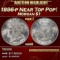 1886-p Morgan Dollar Near Top Pop! $1 ms68 SEGS
