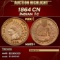 1864 CN Indian Cent 1c ms65+ USCG