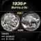1936-p Buffalo Nickel 5c Grades ms66