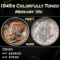 NGC 1945-s Mercury Dime Colorfully Toned  10c ms66 NGC