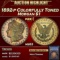 PCGS 1892-p Morgan Dollar Colorfully Toned 1 ms63 PCGS