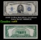 1934D $5 Blue Seal Silver Certificate Fancy Serial! #88888212 Grades Select CU