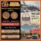 Lincoln Wheat Cent 1c Mixed Roll Orig Brandt McDonalds Wrapper, 1913-p end, Wheat other end