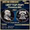 1957 Proof Franklin Half Dollar TOP POP! 50c pr69 DCAM SEGS