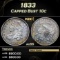 ***Auction Highlight*** 1833 Capped Bust Dime 10c Graded au55 SEGS (fc)
