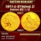 1911-d Strong D Gold Indian Quarter Eagle $2 1/2 ms63+ SEGS
