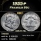 1955-p Franklin Half Dollar 50c Grades ms64+ fbl