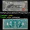 1896 $1 large size Silver Certificate Martha & George Washington 