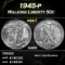 1945-p Walking Liberty Half Dollar 50c Grades ms65