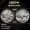 1937-p Buffalo Nickel 5c Grades ms65+