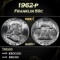 1962-p Franklin Half Dollar 50c Grades ms65+