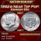 1982-d Kennedy Half Dollar Near Top Pop! 50c ms67+ SEGS