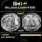 1941-p Walking Liberty Half Dollar 50c Grades ms67