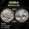 1938-d Buffalo Nickel 5c Grades ms65+