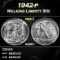 1942-p Walking Liberty Half Dollar 50c ms66+ SEGS
