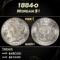 1884-o Morgan Dollar $1 Grades ms65+