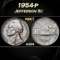 1954-p Jefferson Nickel 5c Grades ms64