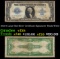 1923 $1 large size Silver Certificate Grades vf+ Signatures Woods/White