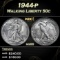 1944-p Walking Liberty Half Dollar 50c Grades ms66