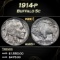 1914-p Buffalo Nickel 5c ms65+ SEGS
