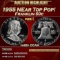 1955 Proof Franklin Half Dollar NEar Top Pop! 50c pr68+ DCAM SEGS