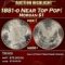 1881-o Morgan Dollar Near Top Pop! $1 ms66+ SEGS