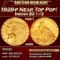 1929-p Gold Indian Quarter Eagle Near Top Pop! $2 1/2 ms66 SEGS