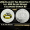 2024 Luxury Tax Monopoly 1oz .999 Silver Round Colorized Samoa Round