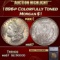 1896-p Morgan Dollar Colorfully Toned 1 ms67 SEGS