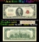 **Star Note** 1966 $100 Red Seal United States Note *Low Seral* #0006684 Grades Choice AU