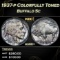 1937-p Buffalo Nickel Colorfully Toned 5c ms66+ SEGS