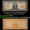1922 $10 Large Size Gold Certificate Grades vf+ Signatures Speelman/White