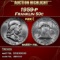 1959-p Franklin Half Dollar 50c ms66+ fbl SEGS
