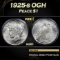 PCGS 1925-s Peace Dollar OGH $1 ms61 PCGS