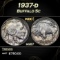 1937-d Buffalo Nickel 5c ms67 SEGS